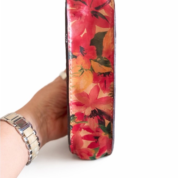 Patricia Nash Autumn Floral Clutch - Red and Orange - Picture 3 of 4